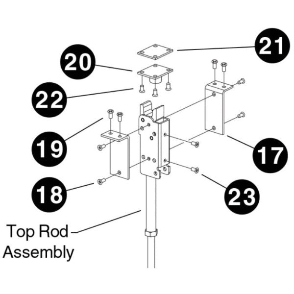 Falcon - SU Top Latch – Exit Device Accessory for 1990/1690/2390 Series