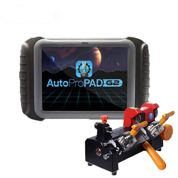 Xtool - G2-M10 - AutoProPad G2 Bundle - FREE SEC-M10 - Automotive Key Programmer & Manual Key Cutting Machine