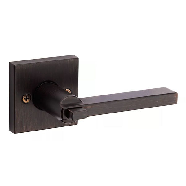 Kwikset - Halifax Lever Set - Square Rose - Optional Finish - Optional Function - SC1 - SmartKey Technology - Grade 2