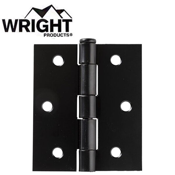 Wright - V35 - Steel Hinge - Light Weight Doors - 3" x 2.5" x 0.8" - Optional Finish