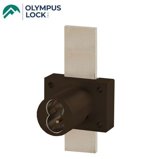 Olympus - 721DW - IC Core Deadbolt Cabinet Drawer Lock - BEST SFIC - 1-1/4" Cylinder Length - Long Bolt - Oil Rubbed Bronze - Optional Key Retaining - Optional High Security - Grade 1