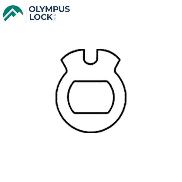 Olympus - 720 Series - KR - Cam Shifter For Key Removable In Locked Position Only