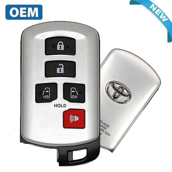 2019-2020 Toyota Sienna / 5-Button Smart Key / PN: 89904-08040 / HYQ14ADR (OEM)