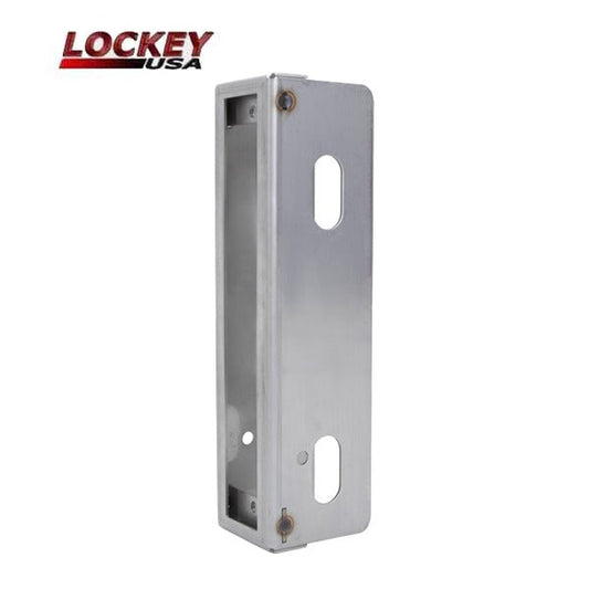 Lockey - GB2900-LINX - Steel Chain Link Gate Box - Optional Metal Thickness - for Mounting 2900 / 2930 / 2950 / 2985 Series Locks