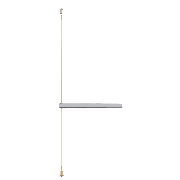 GAAB - T352-04 - Concealed Vertical Rod Exit Device - 2 Point Latch - Modular and Reversible - Up to 48" Doors - Satin Chrome