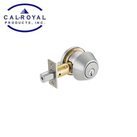 Cal-Royal - ULT360 - Single Cylinder Deadbolt - Optional Finish - Optional Function - Grade 2