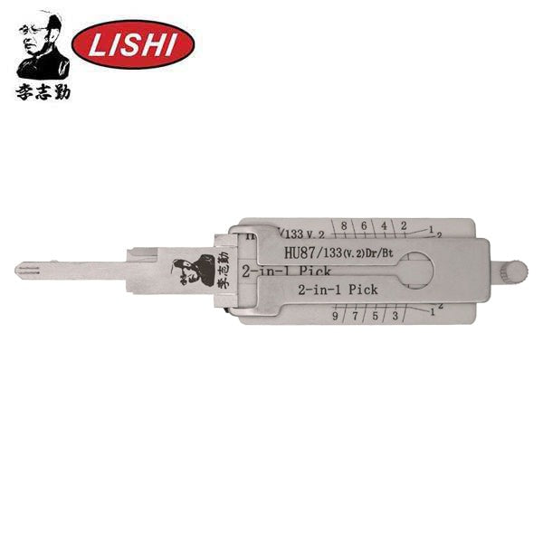 ORIGINAL LISHI - HU87 / HU134 Suzuki / 10-Cut / 2-in-1 Pick & Decoder / Door Locks Only