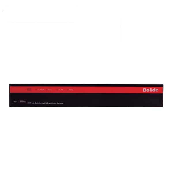 Bolide / Hybrid DVR / 8 Channel / Control Over Coax / 5MP / 4K / 8TB HDD Interface / SVR9508H