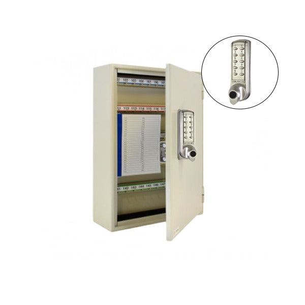 CodeLocks - Key Secure Hook Key Cabinet w/ CL2255 - Medium Duty - Electronic Lock - Tubular Mortise Latch - Key Override - Optional Lock Prep - Optional Storage