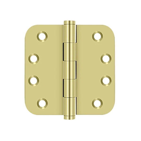 Deltana - 4" x 4" x 5/8" Radius Hinge - 0.129 Thickness - Optional Finish