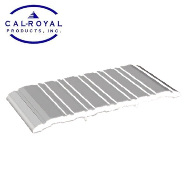 Cal-Royal - CR376748 - Saddle Thresholds - 1/4” H x 7” W x 48" L - Mill Finish Aluminum