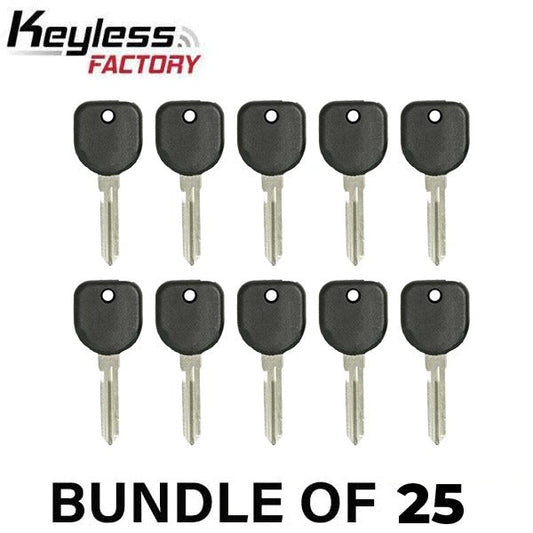 25 x B106 / B107 / B111 / GM Transponder Key Shell (NO CHIP) (AFTERMARKET) (BUNDLE OF 25)