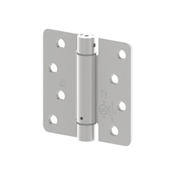 Hager - 1751 - Round Corner 1/4" Radius - Spring Hinge with Fasteners - Optional Size - Optional Finish