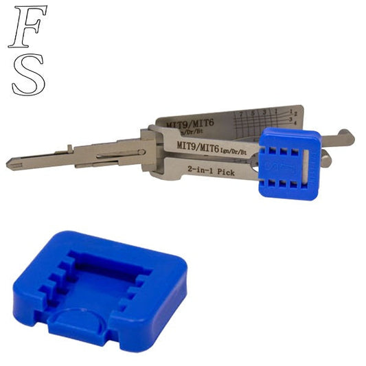 Finger Saver - Thumb Brace Support for Original Lishi Pick Tools - Blue