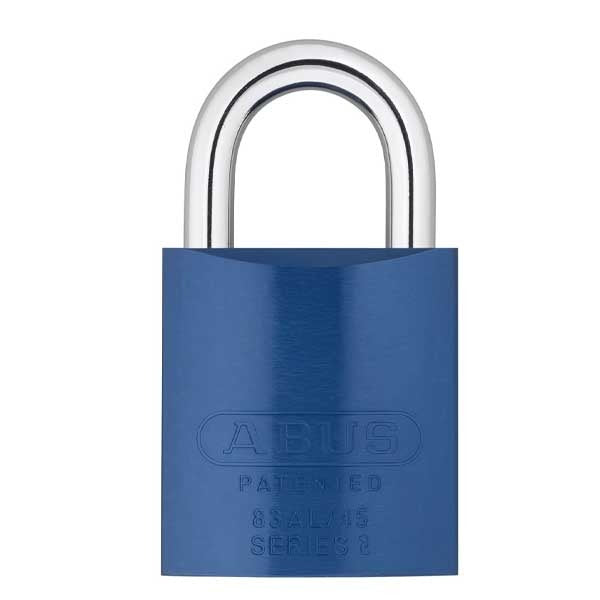 Abus - 83AL/45 - Aluminum Padlock - S2 - Schlage Everest - Zero Bitted - 6 Pin - Optional Finish - Rekeyable - 1-3/4" Width