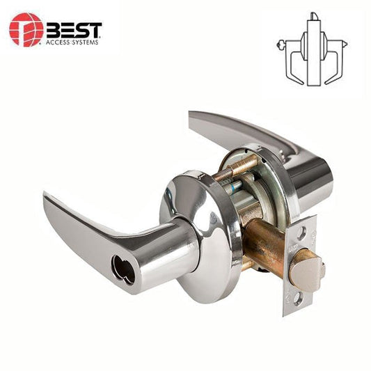 BEST - 9K-57AB16KSTK - Cylindrical Lock Lever Set - 16 Lever - SFIC Less Core - Optional Finish - Entrance - Grade 1