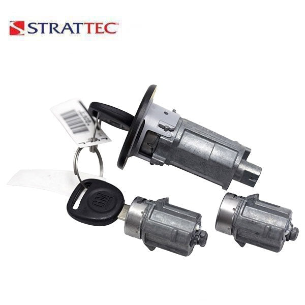 2005-2013 GM Circle Plus / Ignition and Door Lock Set / Coded / 7024637 (Strattec)