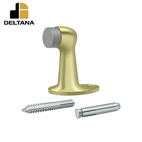 Deltana - Floor Door Bumper 2-7/8" - Solid Brass - Optional Finish