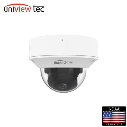 Uniview Tec / UVT / IPV4213MAIX / Dome Camera / IP / 4MP / 2.7-13.5mm Varifocal Lens / AI / True Day-Night / WDR / Lighthunter / 40m IR