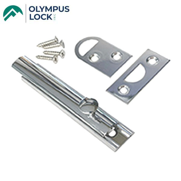 Olympus - SB-3 - Slide Bolt - 3" Length - Polished Chrome
