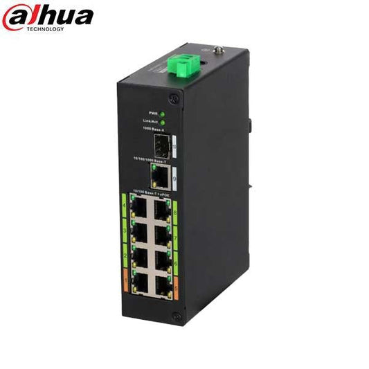 Dahua / ePoE Ethernet Switch / 8-Port / 800m PoE / 48-57 VDC / 120W / LR2110-8ET-120