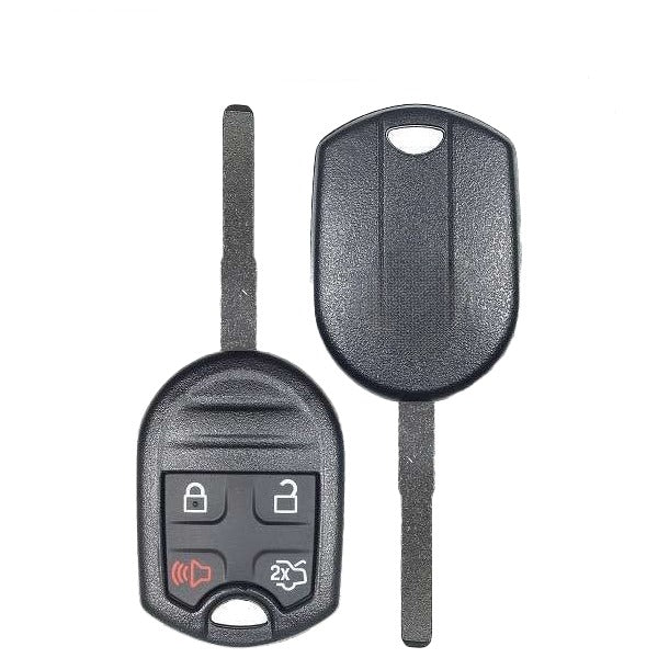 2012-2019 Ford Fiesta / 4-Button Remote Head Key / PN:164-R7976 / CWTWB1U793 / HU101 / Chip 80 Bit (OEM Recase)