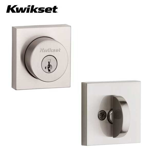 Kwikset - 158MIL - Milan Deadbolt - Single Cylinder - Optional Rose - Optional Finish - SmartKey Technology - Grade 2