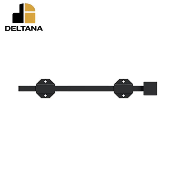 Deltana - 12" Modern Surface Bolt - Heavy Duty - Solid Brass - Optional Finish