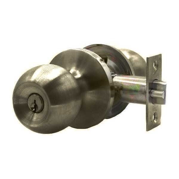 Premium Knob Set Lock - Antique Brass - Entrance - SC1