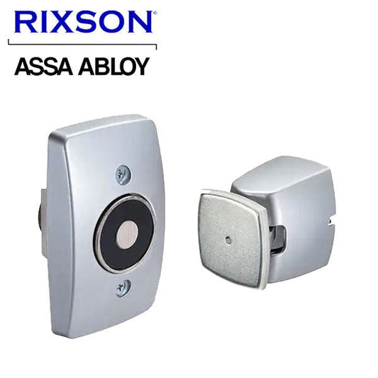 Rixson - 998M - Electromagnetic Door Holder - Wall Mount - 25-40lbs Holding Force - Sprayed Aluminum