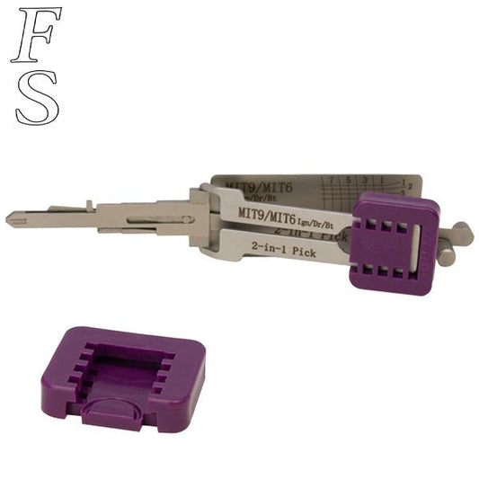 Finger Saver - Thumb Brace Support for Original Lishi Pick Tools - Purple
