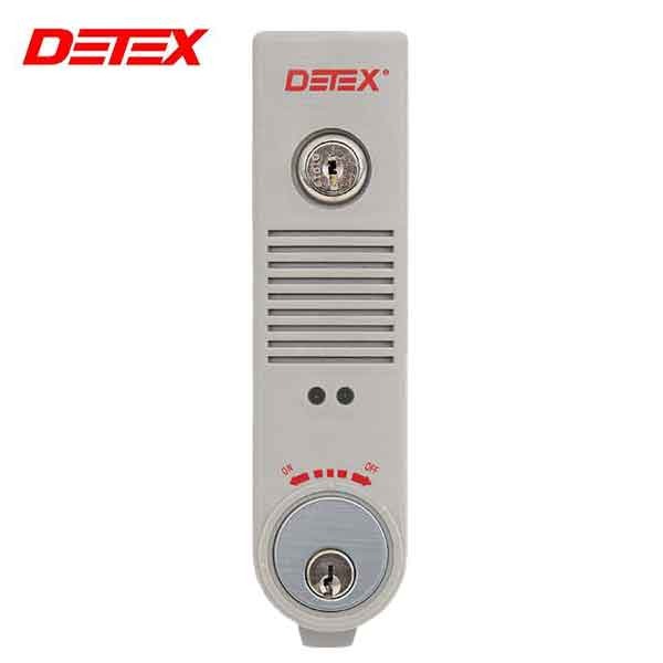 Detex - EAX-500 - Exit Alarm - Keyed Different - 9VDC - Gray