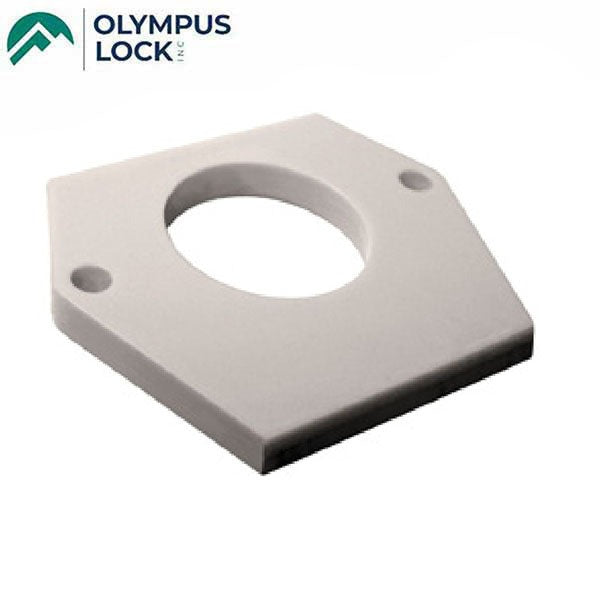 Olympus - WP726 ( 1 / 4" ) Spacer For 1-1/8” Barrel Diameter Locks - White Plastic