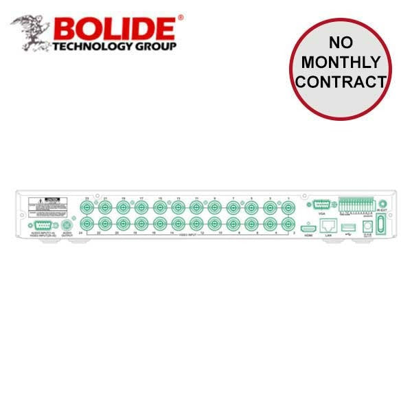 Bolide / Hybrid DVR / 32 Channel / Control Over Coax / 5MP Lite / Up To 1080P / 4K / 32TB HDD Interface / SVR9532S