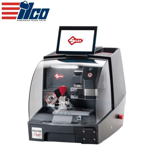Ilco - D8A3545ZB - Silca Unocode F600 - Automotive Key Cutter - Cutting And Engraving Flat Keys