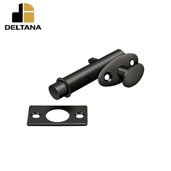 Deltana - Mortise Bolt - 1-3/4" Backset - 7/16" Bolt Throw - Optional Finish