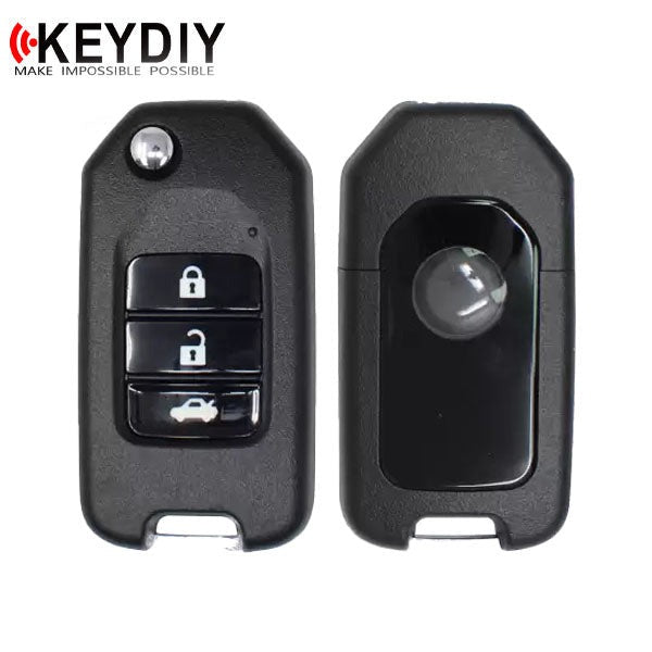 KEYDIY - 3-Button Universal Flip Key - Honda Style (NB10-3)