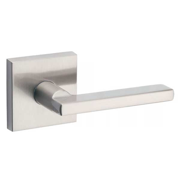 Kwikset - Halifax Lever Set - Square Rose - Optional Function - Optional Finish - Grade 2