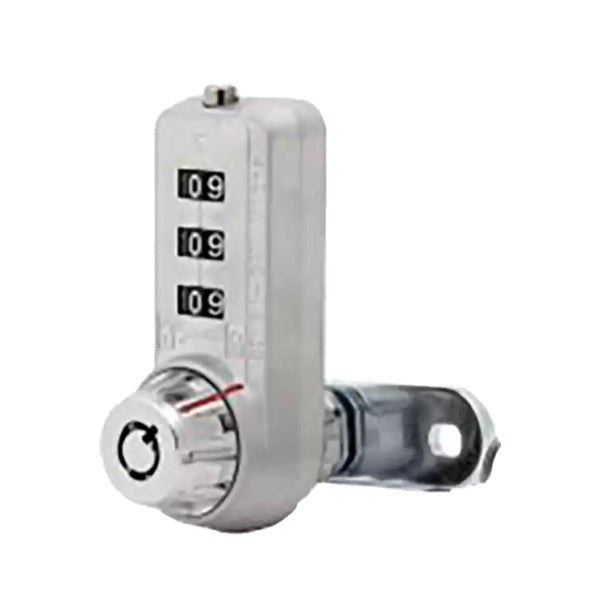Olympus - 7440 Combi Cam Ultra Series - 7/8" - 3 Dial Dual Access Combination Cam Lock - Chrome