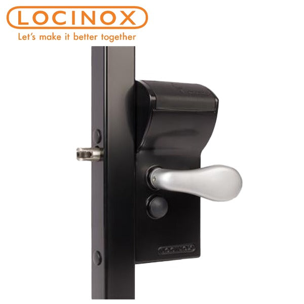 Locinox - Surface Mounted - Mechanical Lock - Code Lock w/ Secured Entrance and Fire Exit - Aluminum Handle - Optional Finish