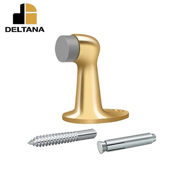 Deltana - Floor Door Bumper 2-7/8" - Solid Brass - Optional Finish