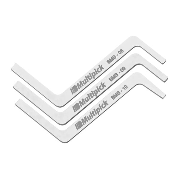 Multipick - Dimple Pin Tension Wrench Set - 3pcs. (MP3BMS-SET)