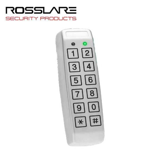 Rosslare - S43 - Mullion Piezoelectric PIN Standalone Controller - Anti-Vandal - 500 Users - 12-24VDC - IP65