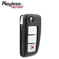 2002-2017 Nissan Infiniti / 4-Button Remote Flip Key / KBRASTU15 (AFTERMARKET)