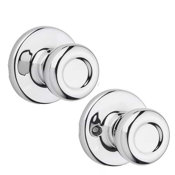 Kwikset - Tylo Knob Set - Round Rose - Optional Finish - Optional Function- Grade 3