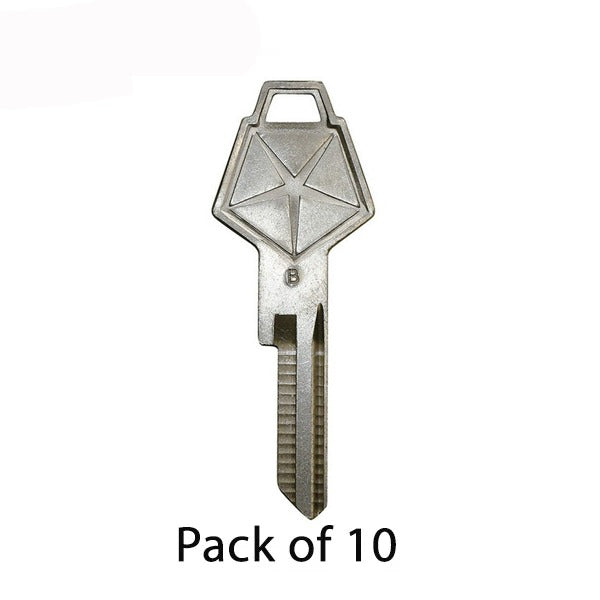 Chrysler / Dodge / Plymouth Y152 / 320514 Mechanical Key (Strattec) (Pack Of 10)