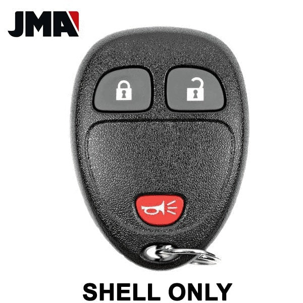 2007-2017 GM Keyless Entry Remote SHELL for OUC60270 - Black (JMA-GM-4-RKE)