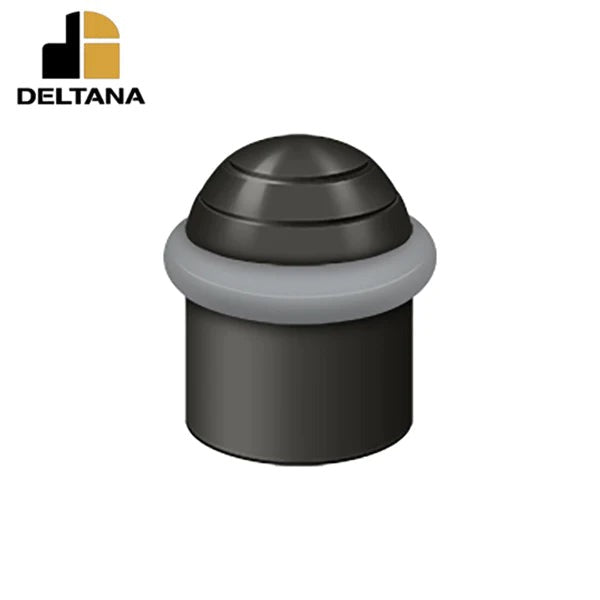 Deltana - Round Universal Floor Bumper Dome Cap 1-5/8" - Solid Brass - Optional Finish