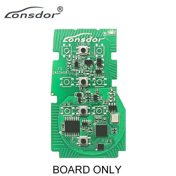 2023 Toyota / LT20-10-4 / 8A-BA PCB Board / 4-Button Smart Key PCB for K518 K518PRO KH100+ / Switchable Frequency