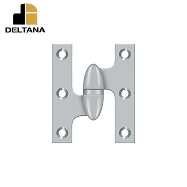 Deltana - 2-1/2" x 2" Hinge - Left Handed - Optional Finish